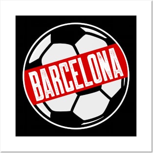 Barcelona Football Posters and Art